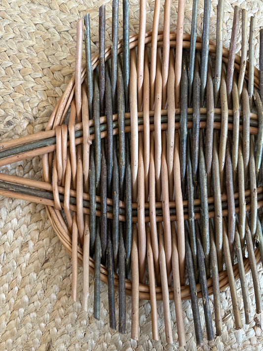 Round Willow Platter