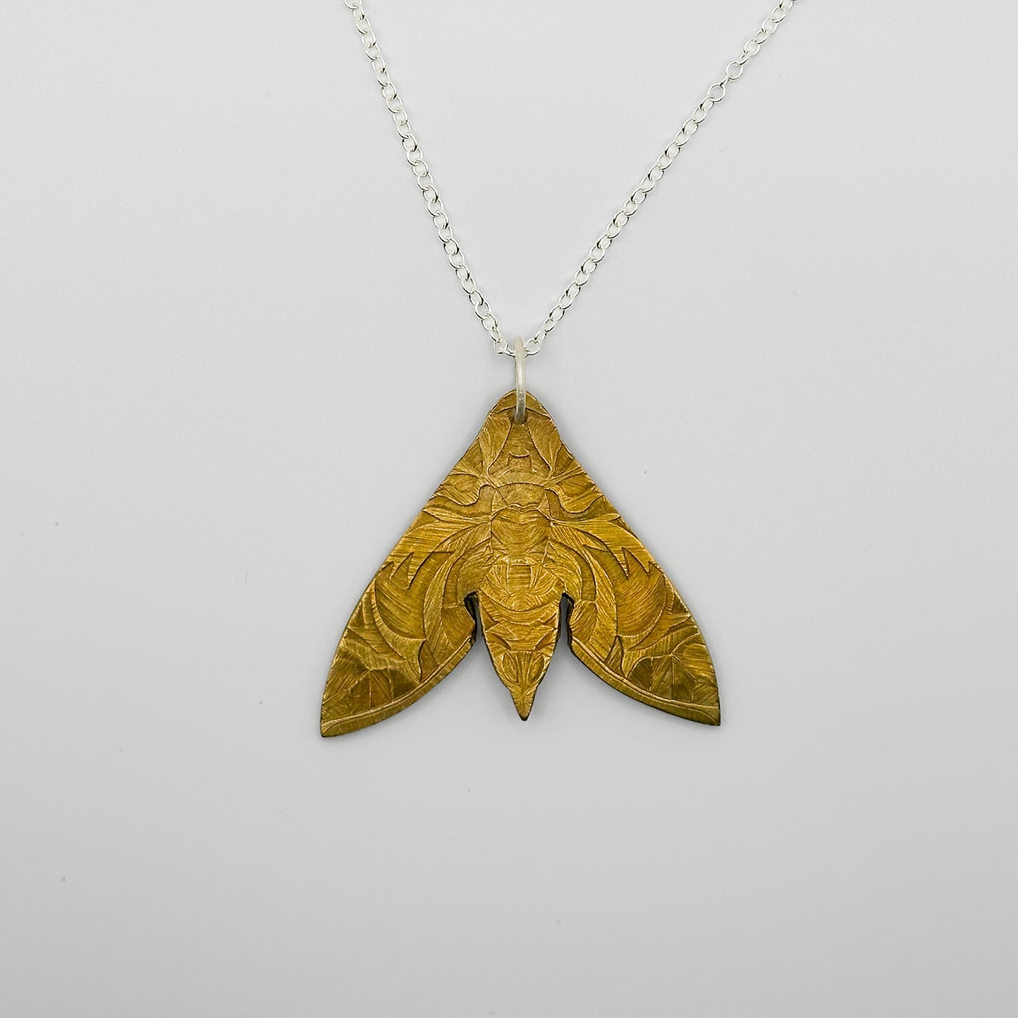 Bronze Hawk Moth Pendant