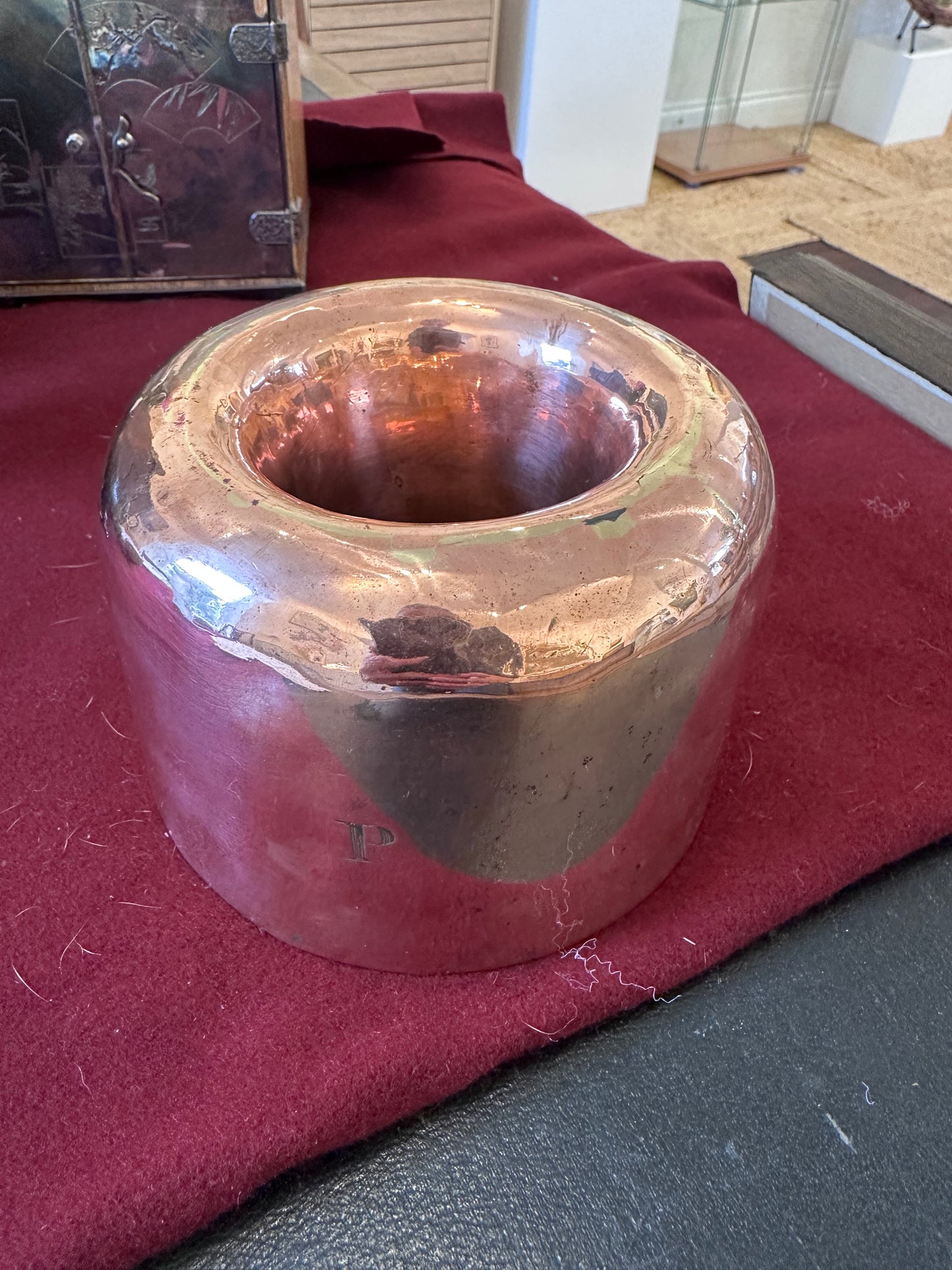 Antique Copper Mold/Vase