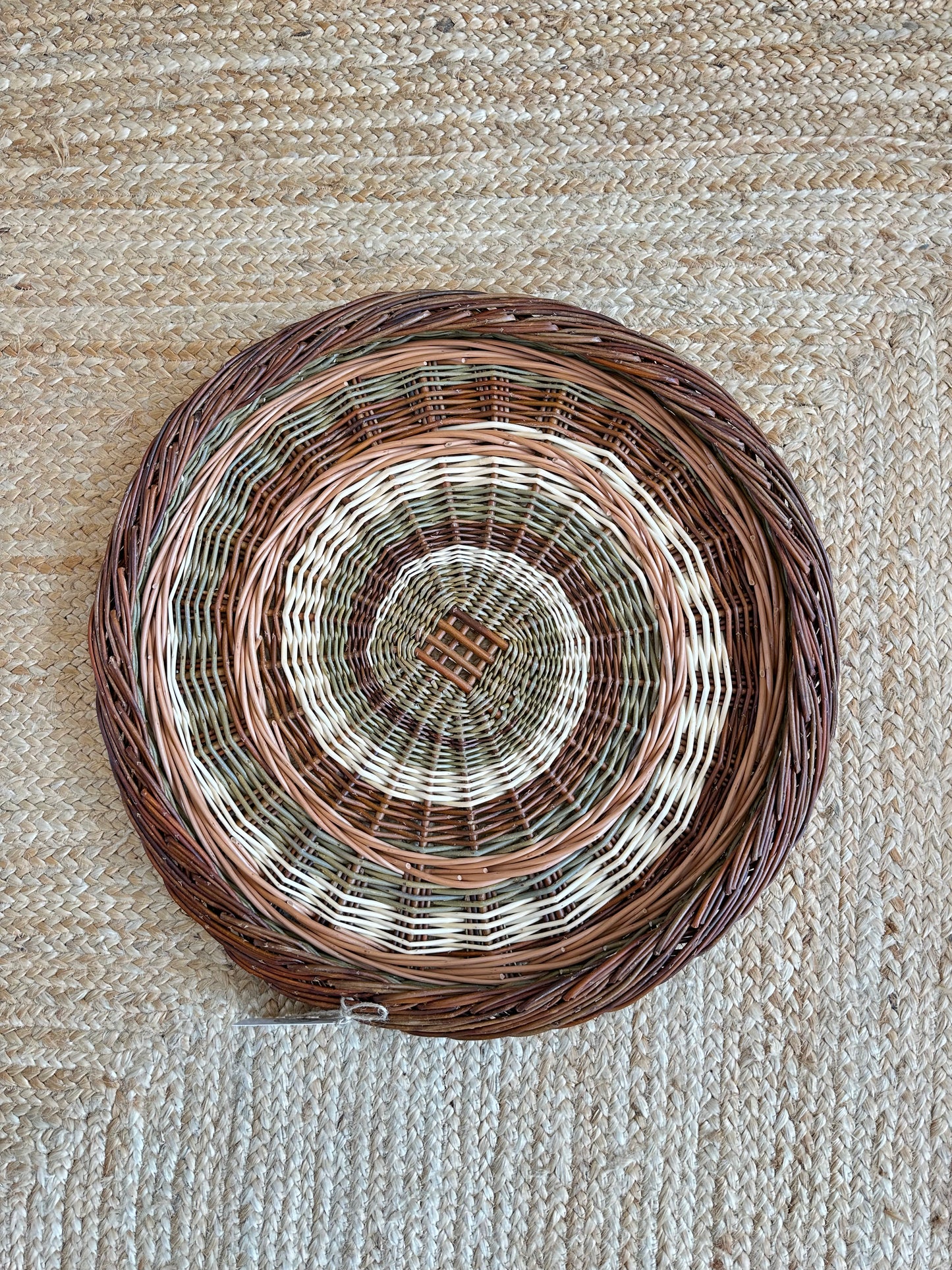 Handwoven Irish Skib Basket
