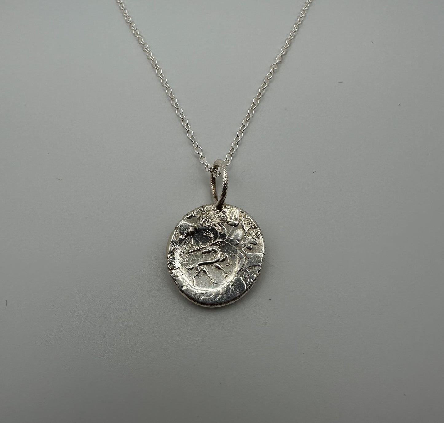 Stag & Oak Pendant