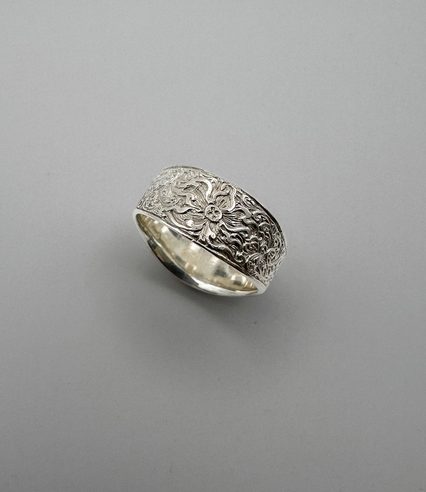 Rose Scroll Ring