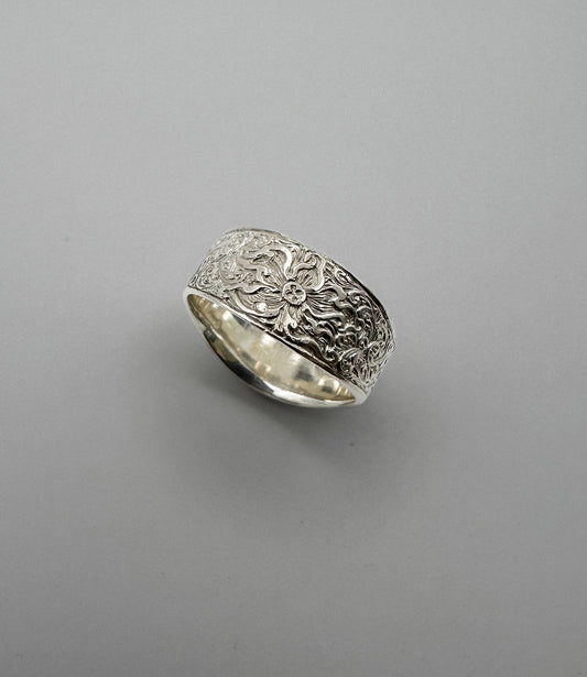 Rose Scroll Ring