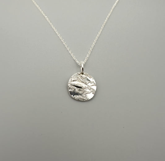 Die Struck Fish Pendant