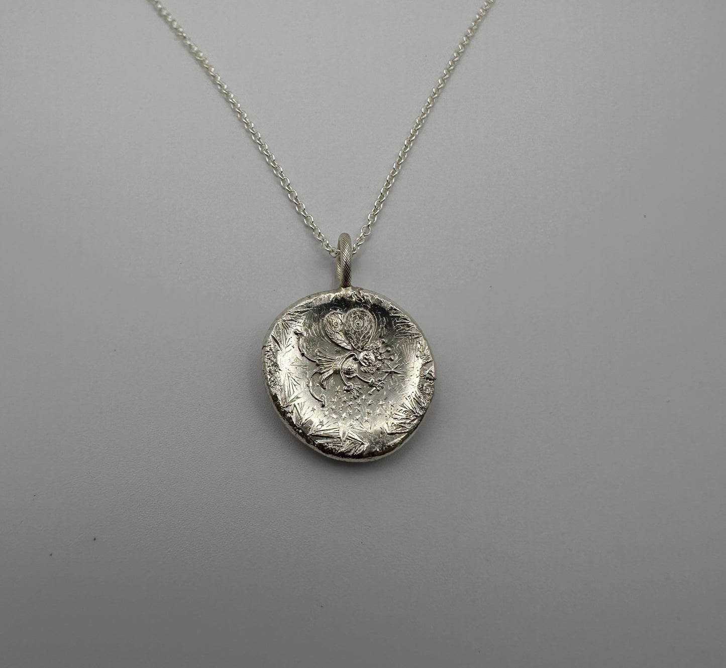 Die Struck Fairy Pendant