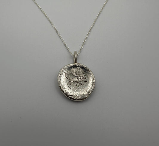 Die Struck Fairy Pendant