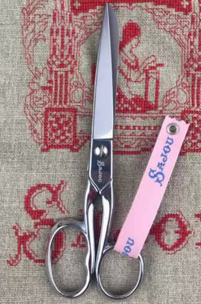 Pair of sewing scissors - chromed - 20cm